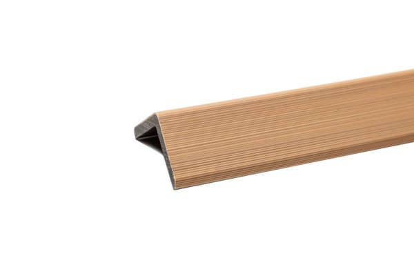 Уголок торцевой Ecodecking Скай коэкструзия 45х45х3000 Бук купить в Новосибирске