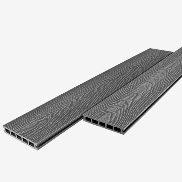 Террасная доска из ДПК RusDecking Unodeck Vintage - Серый купить в Новосибирске