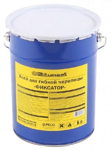 Клей для гибкой черепицы BITUMAST 5 л купить в Новосибирске