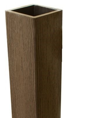 Столб опорный Woodvex Co-Extrusion Кофе купить в Новосибирске