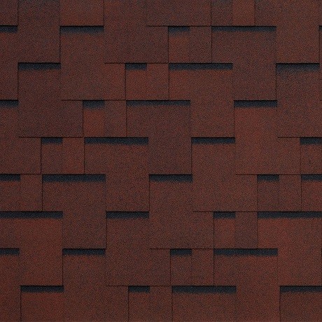 Гибкая черепица Tegola SAN REMO rosso 402 купить в Новосибирске